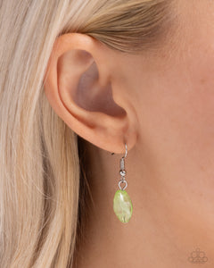 Colored Can-Can - Green Necklace