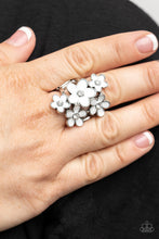 Load image into Gallery viewer, Boastful Blooms - White Ring