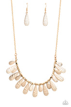 Load image into Gallery viewer, Compelling Confetti - Gold Necklace