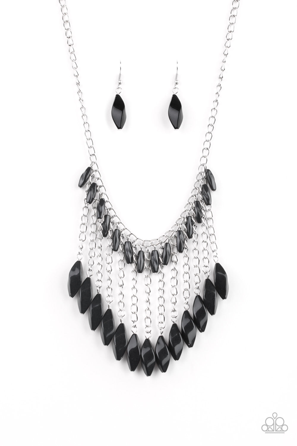 Venturous Vibes - Black Necklace