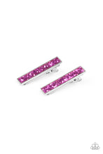 Load image into Gallery viewer, For All The World To SEQUIN - Pink Hair Clips