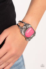 Load image into Gallery viewer, Dune Garden - Pink Cuff Bracelet