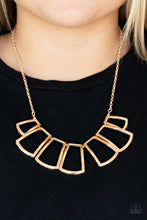 Load image into Gallery viewer, Full-Fledged Framed - Gold Necklace