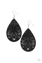Load image into Gallery viewer, Sunny Incantations - Black Earrings