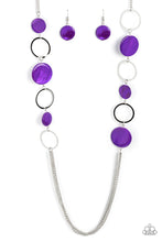 Load image into Gallery viewer, Beach Hub - Purple Necklace
