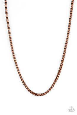 No ENDGAME in Sight - Copper Necklace