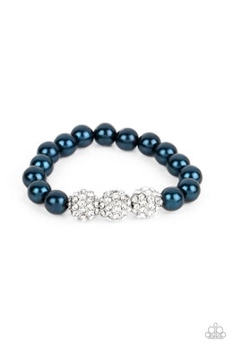Breathtaking Ball - Blue Bracelet