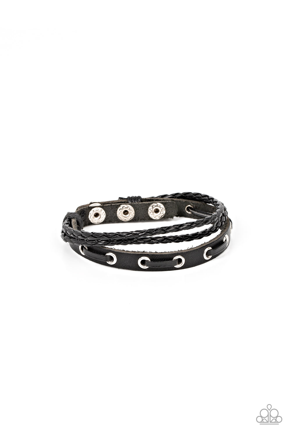 Road Cruise - Black Snap Bracelet