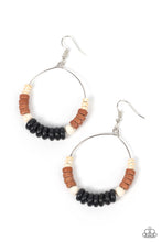 Load image into Gallery viewer, Earthy Esteem - Black Earrings