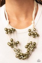 Load image into Gallery viewer, Yacht Catch - Green Necklace