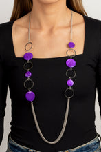 Load image into Gallery viewer, Beach Hub - Purple Necklace