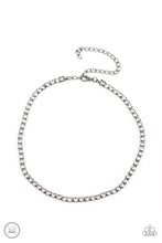 Load image into Gallery viewer, Starlight Radiance - Black Gunmetal Choker Necklace