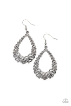 Load image into Gallery viewer, Granada Garland - Black Gunmetal Earrings