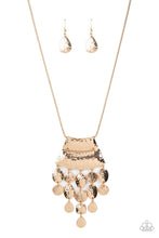 Load image into Gallery viewer, Totem Trek - Gold Necklace