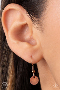 Flash Mob Flicker - Copper Choker Necklace