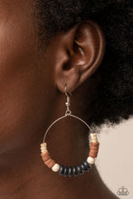 Load image into Gallery viewer, Earthy Esteem - Black Earrings