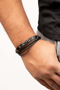 Road Cruise - Black Snap Bracelet