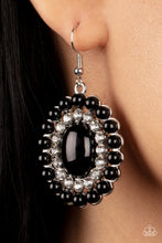 Load image into Gallery viewer, Dolled Up Dazzle - Black Earrings