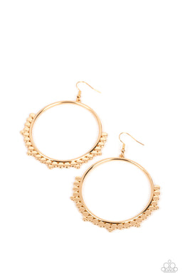 Ultra Untamable - Gold Earrings