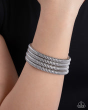 Load image into Gallery viewer, Casual Coils - Silver Bracelet