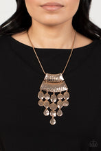Load image into Gallery viewer, Totem Trek - Gold Necklace