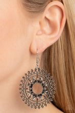 Load image into Gallery viewer, Revel in Radiance - Black Earrings