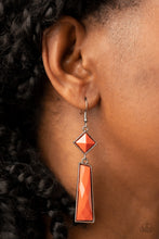 Load image into Gallery viewer, Hollywood Harmony - Orange Earrings