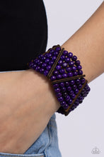Load image into Gallery viewer, Way Off TROPIC - Purple Bracelet