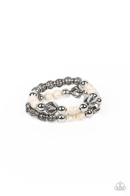 Sagebrush Saga - White Bracelets
