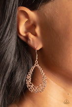 Load image into Gallery viewer, Granada Garland - Rose Gold Earrings