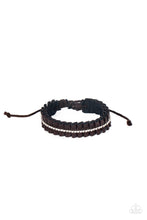 Load image into Gallery viewer, Pretty, Pretty PLEATS - Brown Bracelet