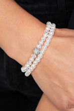 Load image into Gallery viewer, Countess Cutie - White Set of Bracelets