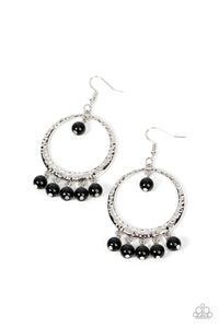 Luscious Luxury - Black Earrings