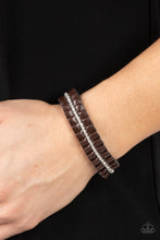 Load image into Gallery viewer, Pretty, Pretty PLEATS - Brown Bracelet