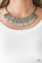 Load image into Gallery viewer, Jungle Cat Jam - Black Gunmetal Necklace