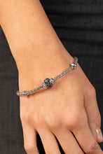 Load image into Gallery viewer, Downtown Decoupage - Silver Bracelet
