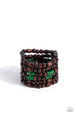 Paradise Palazzo - Green Bracelet
