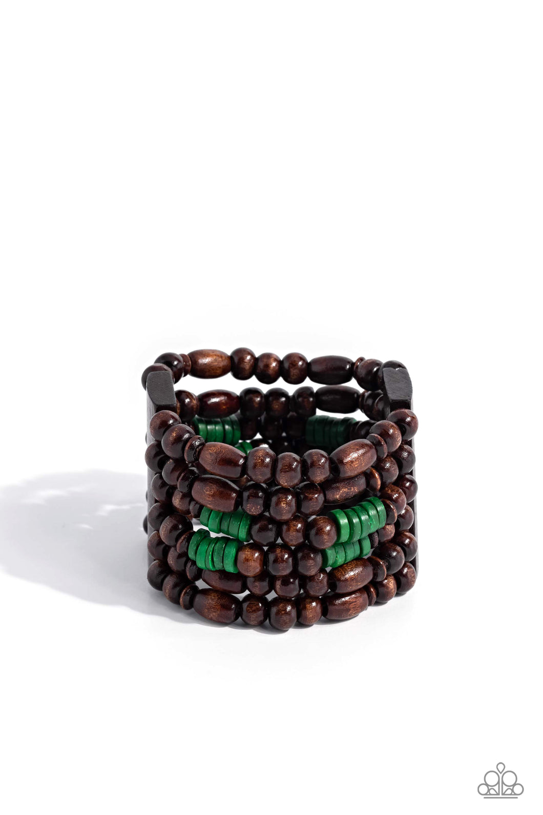 Paradise Palazzo - Green Bracelet