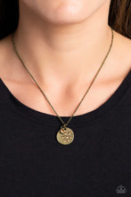 Load image into Gallery viewer, Dandelion Delight - Brass Necklace
