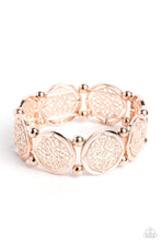 Load image into Gallery viewer, Filigree Fanfare - Rose Gold Bracelet