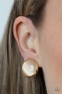 Cool Pools - Gold Earrings