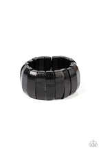 Load image into Gallery viewer, Boardwalk Bonanza - Black Stretchy Bracelet