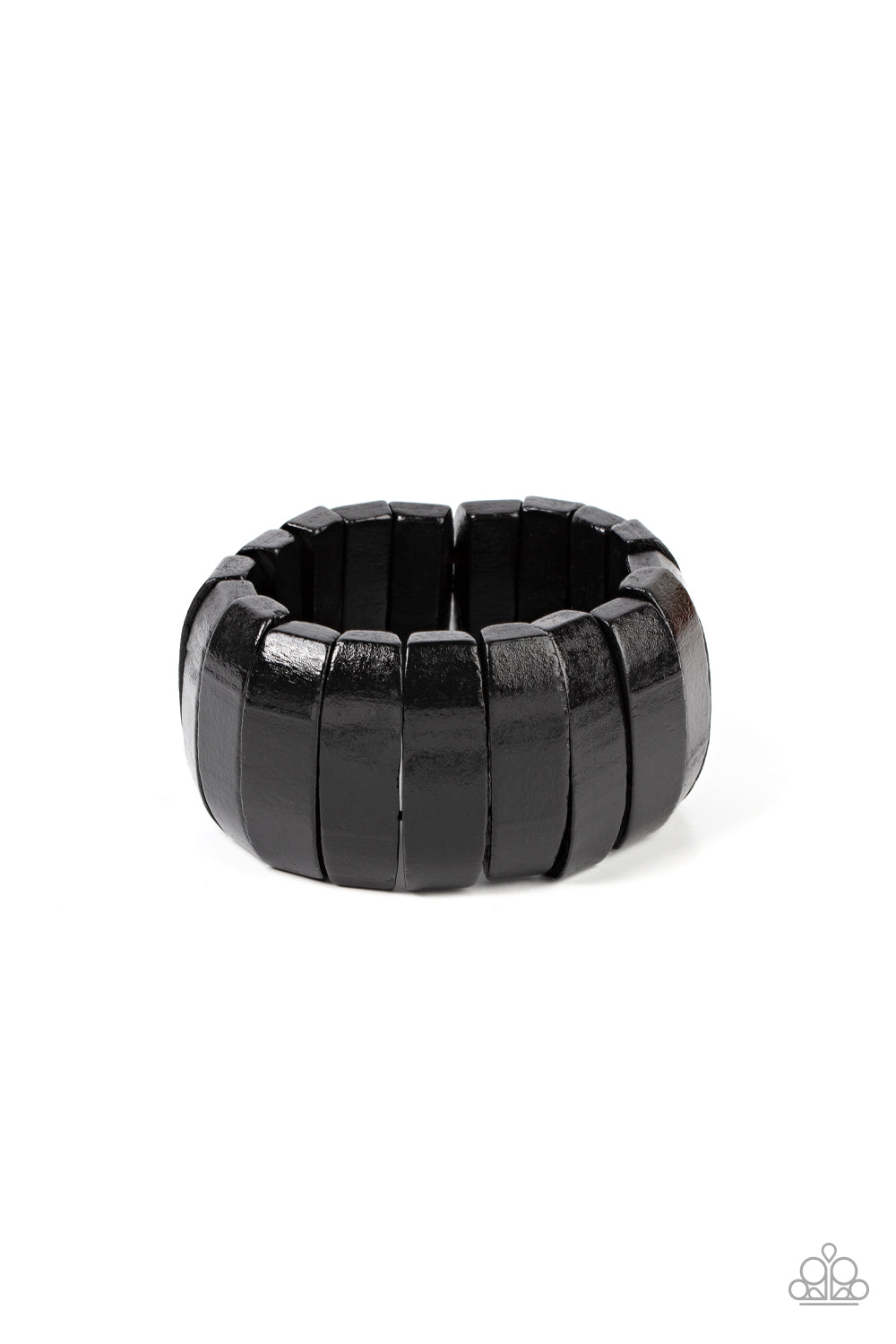 Boardwalk Bonanza - Black Stretchy Bracelet
