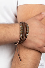 Load image into Gallery viewer, Treasure Tracker - Brown Bracelet