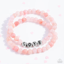 Load image into Gallery viewer, Devoted Dreamer - Pink Set of Bracelets