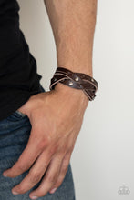 Load image into Gallery viewer, Rugged Roundup - Brown Bracelet