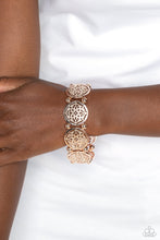 Load image into Gallery viewer, Filigree Fanfare - Rose Gold Bracelet