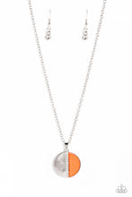Load image into Gallery viewer, Captivating Contrast - Orange Necklace