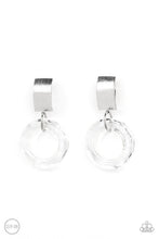 Load image into Gallery viewer, Clear Out! - White Clip-On Earrings