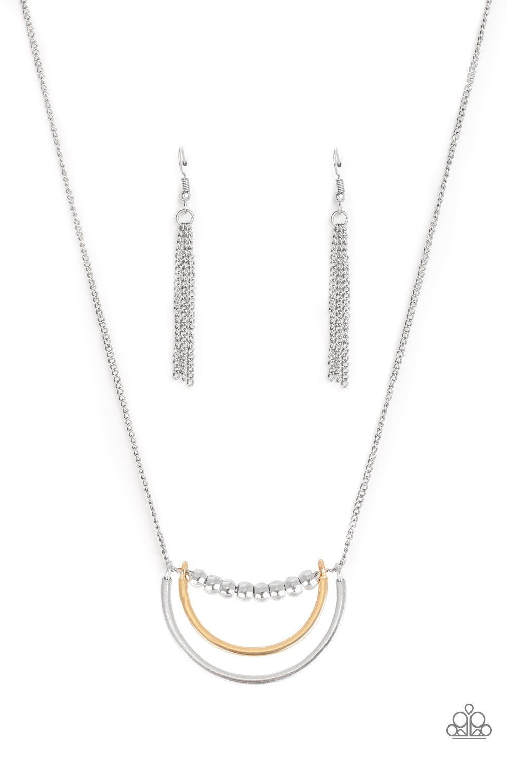 Artificial Arches - Silver Necklace